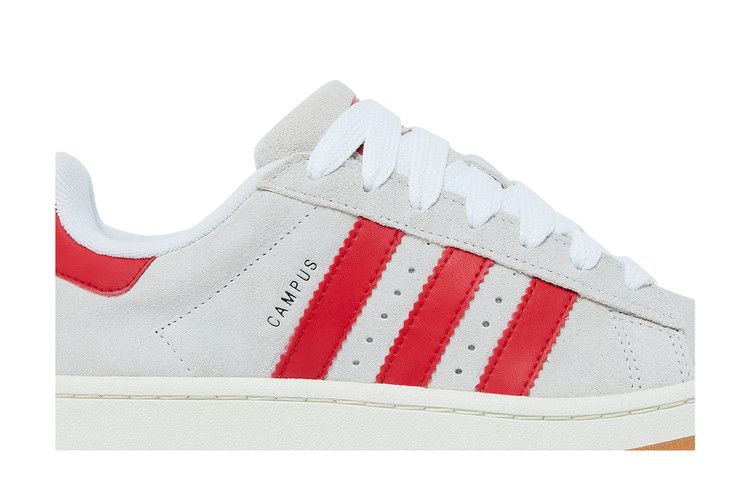 Adidas Campus 00s Crystal White Better Scarlet - GY0037