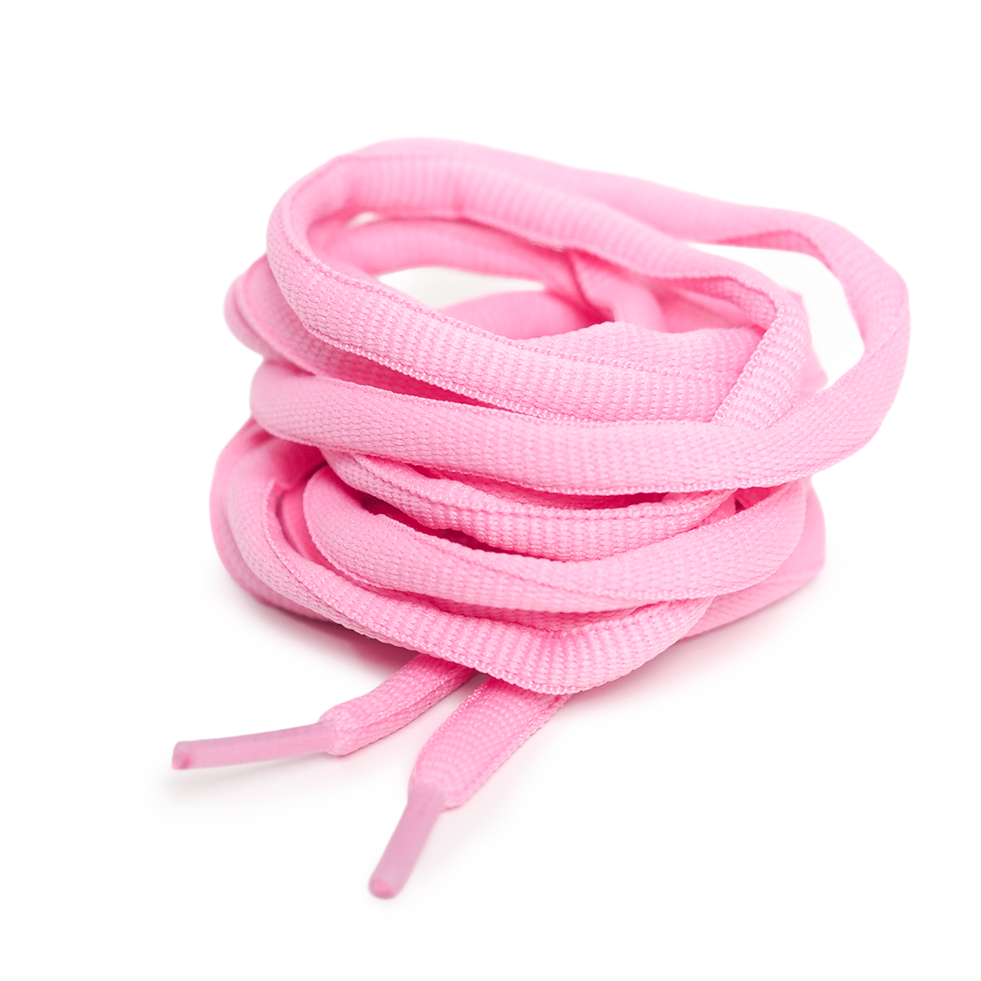SB Dunk - Pink - Lyserøde ovale snørebånd