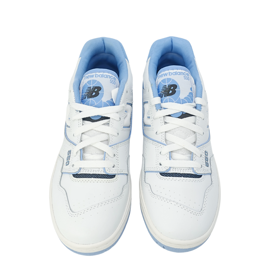 New Balance 550 UNC White University Blue