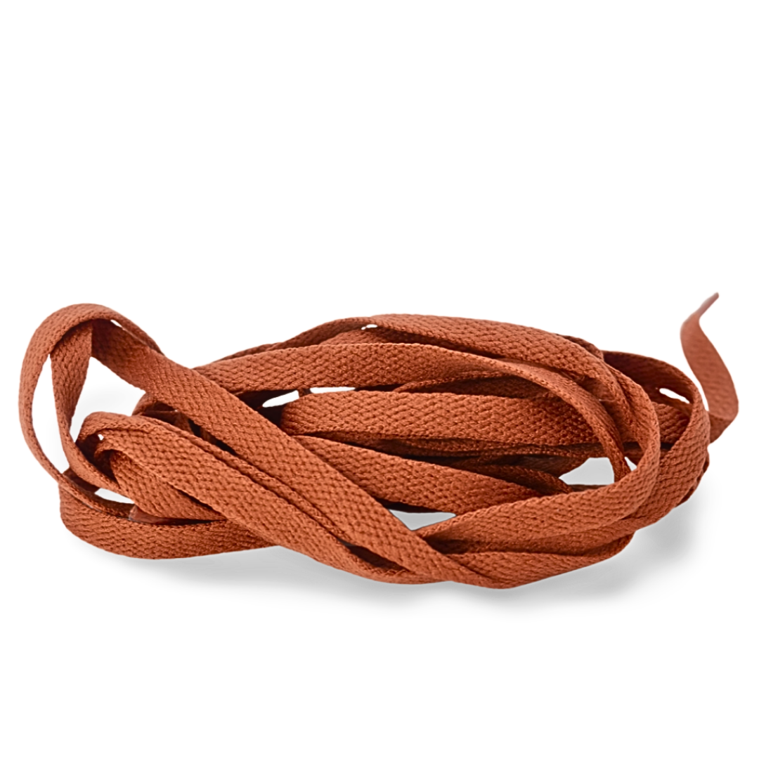 Light brown flat laces
