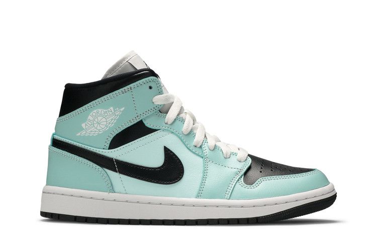 Nike Air Jordan 1 Mid Aqua Blue Tint - BQ6472-300
