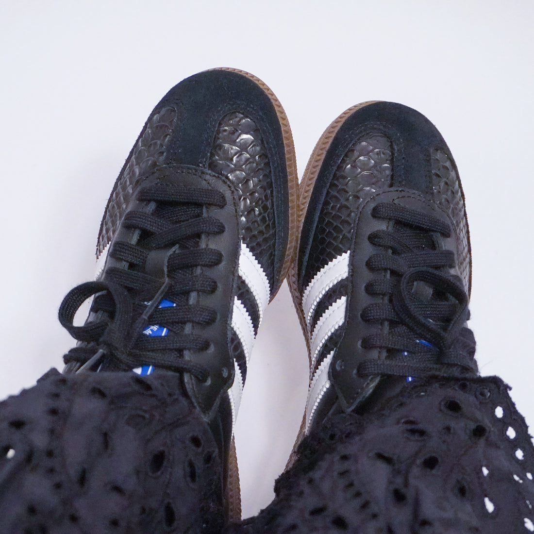 Black Viper - Adidas Samba Custom Sneakers
