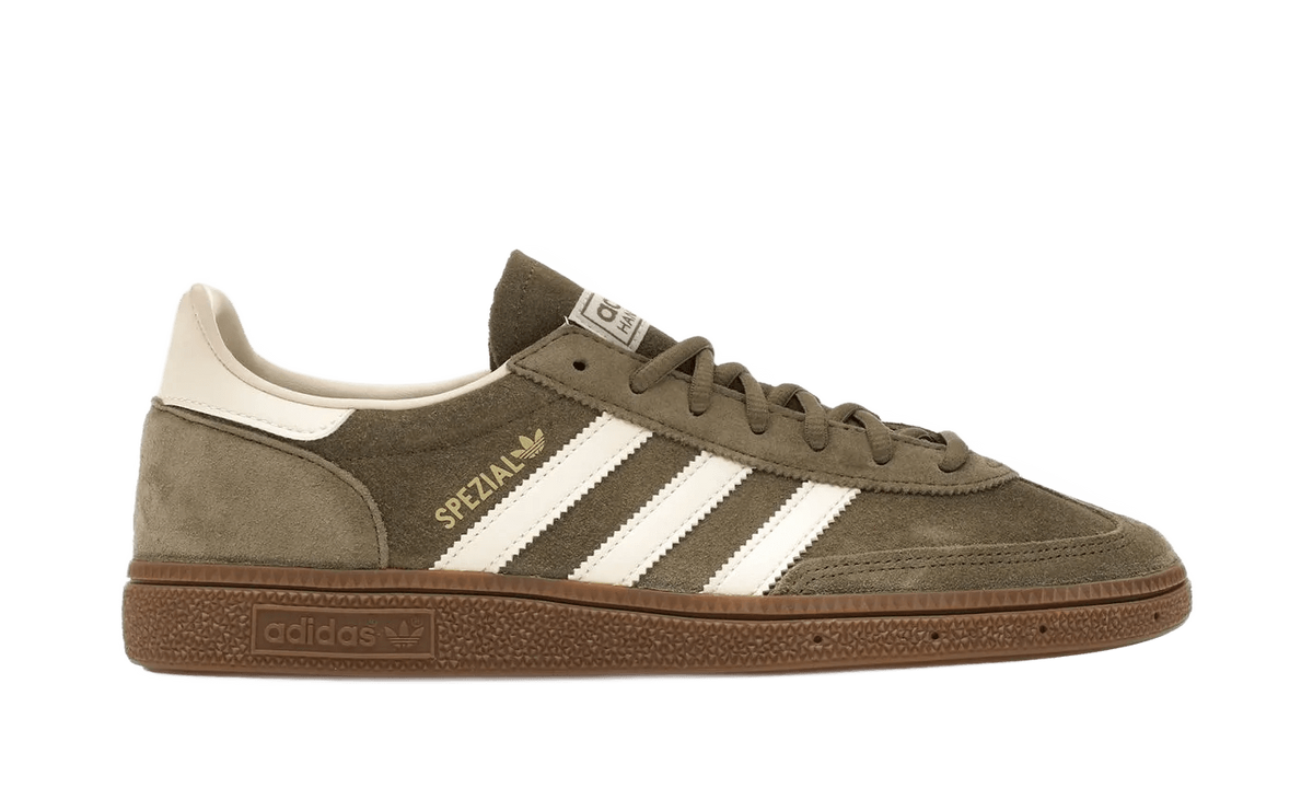Adidas Handball Spezial Olive Strata Cream White - JR2121