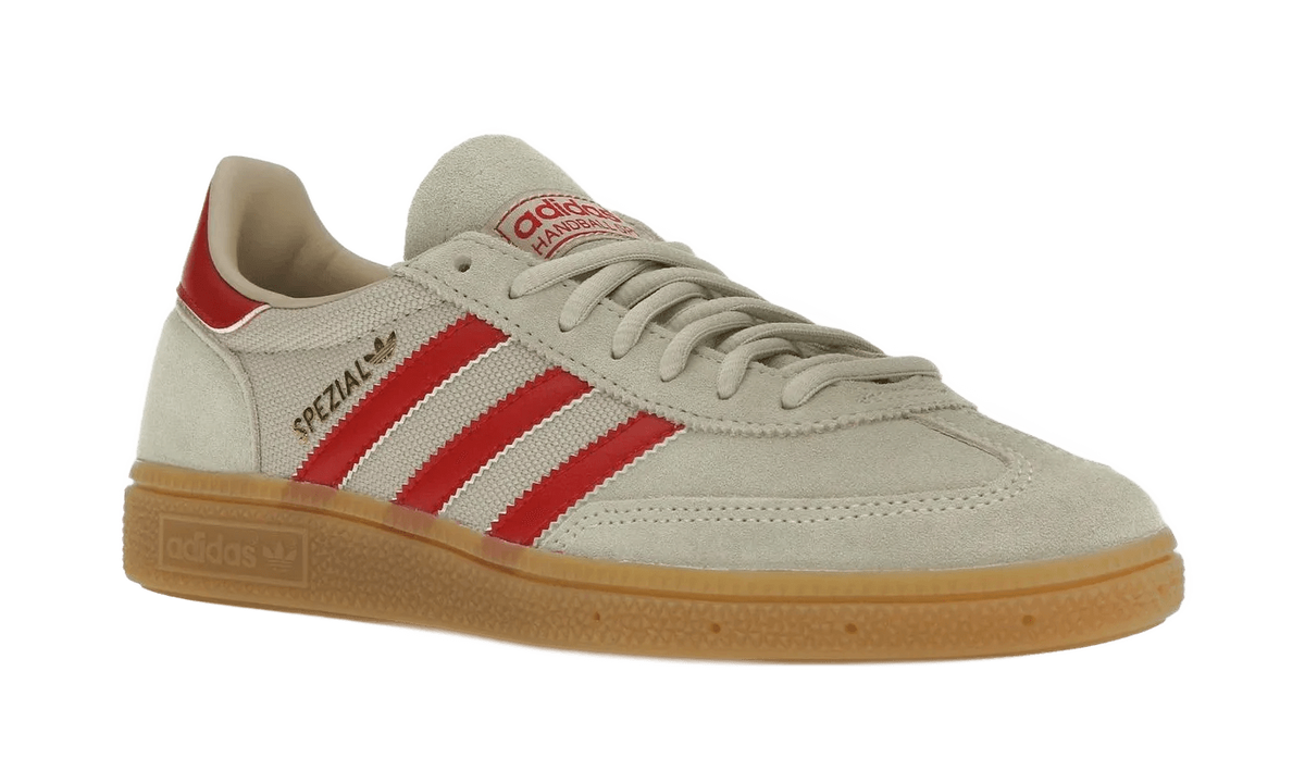 Adidas Handball Spezial Putty Grey Team Victory Red Wonder Beige - IF9529