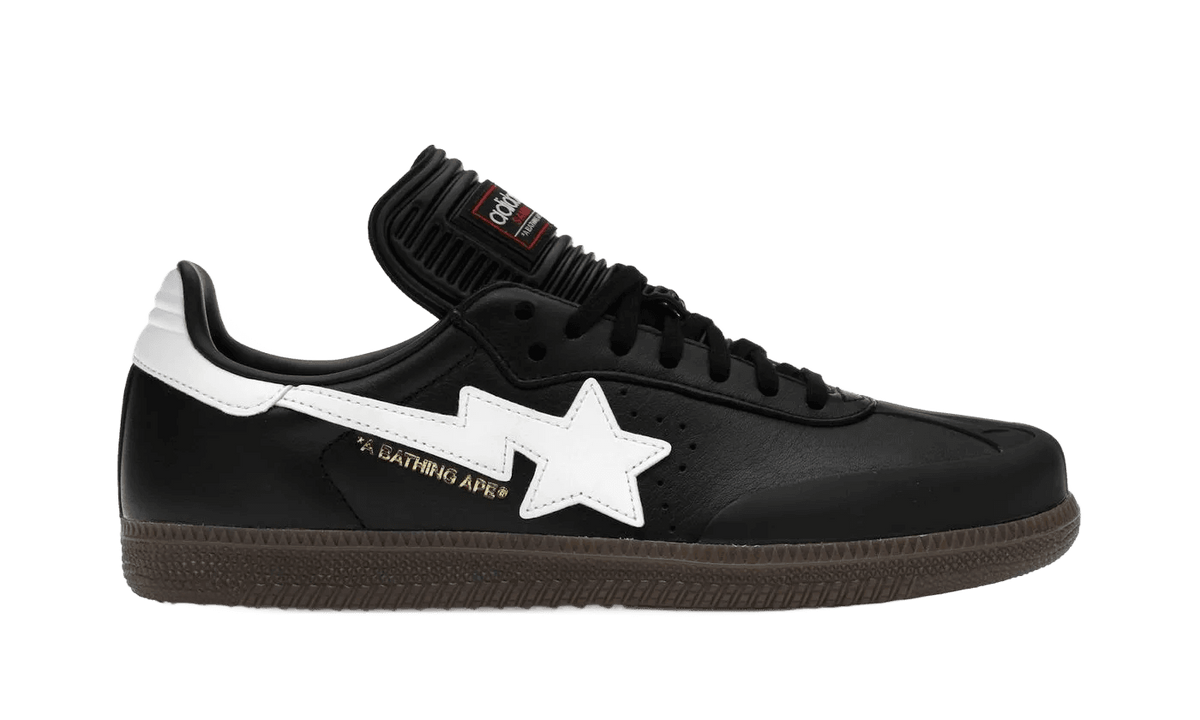 Adidas Samba Bape Black White Gum - JR9246