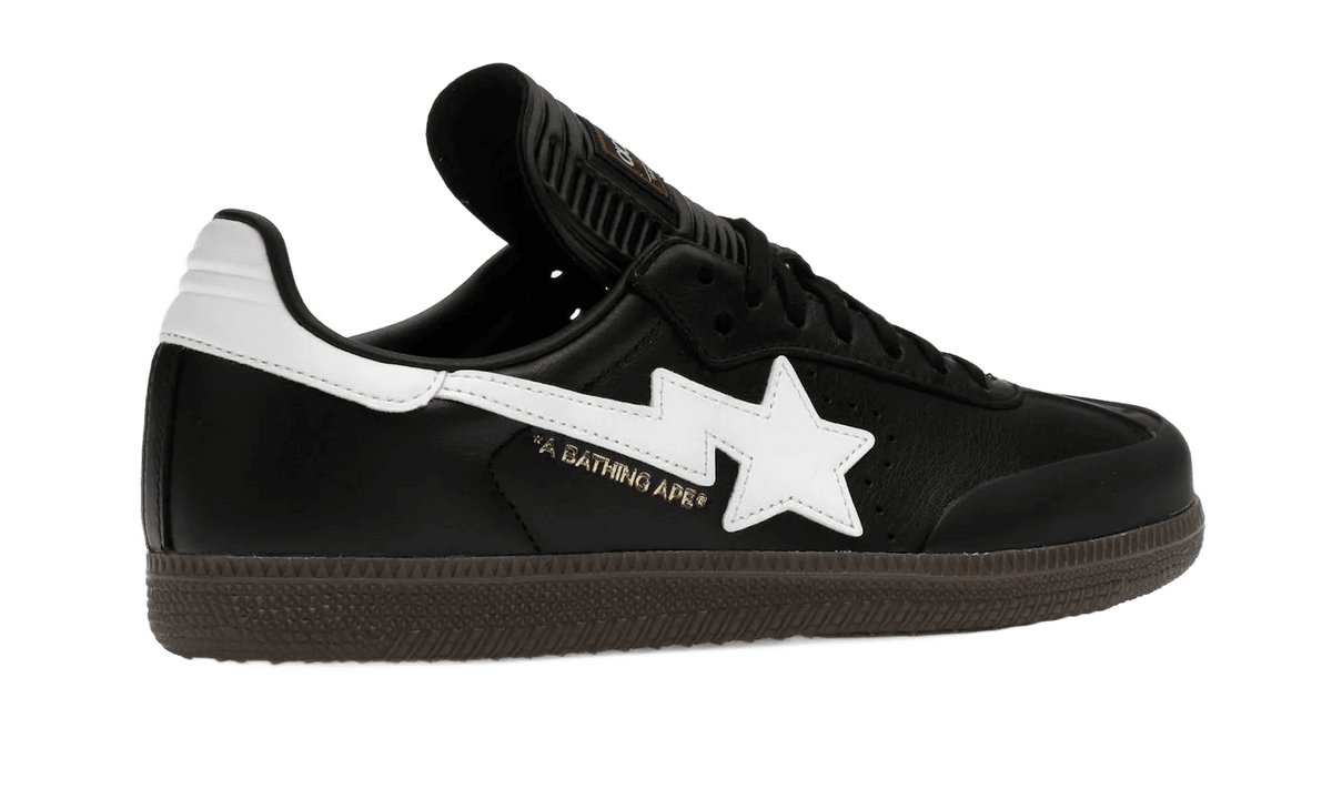 Adidas Samba Bape Black White Gum - JR9246