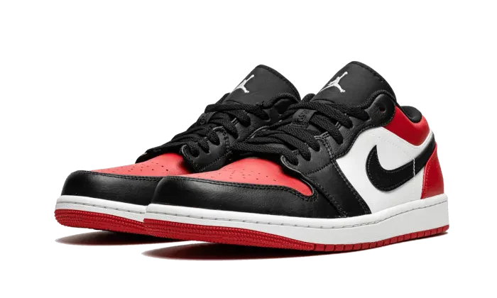 Nike Air Jordan 1 Low Bred Toe (2021) - 553558-612