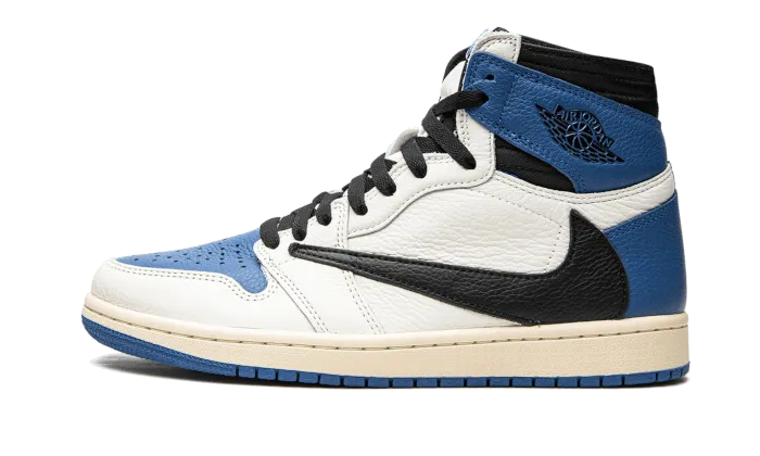 Air Jordan 1 Retro High OG SP Travis Scott Fragment Military Blue - DH3227-105