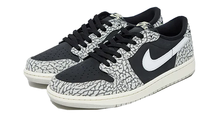 Nike Air Jordan 1 Retro Low OG Black Cement - CZ0790-001