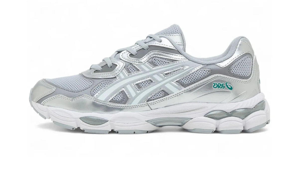 ASICS Gel-NYC Silver Piedmont Grey White Aqua - 1203A804-020