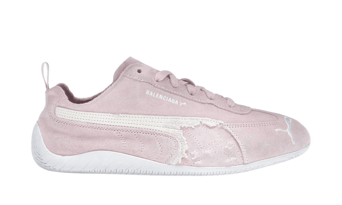 Balenciaga x Puma Speedcat Suede Distressed Pink White - 847146 WSDSD 5090