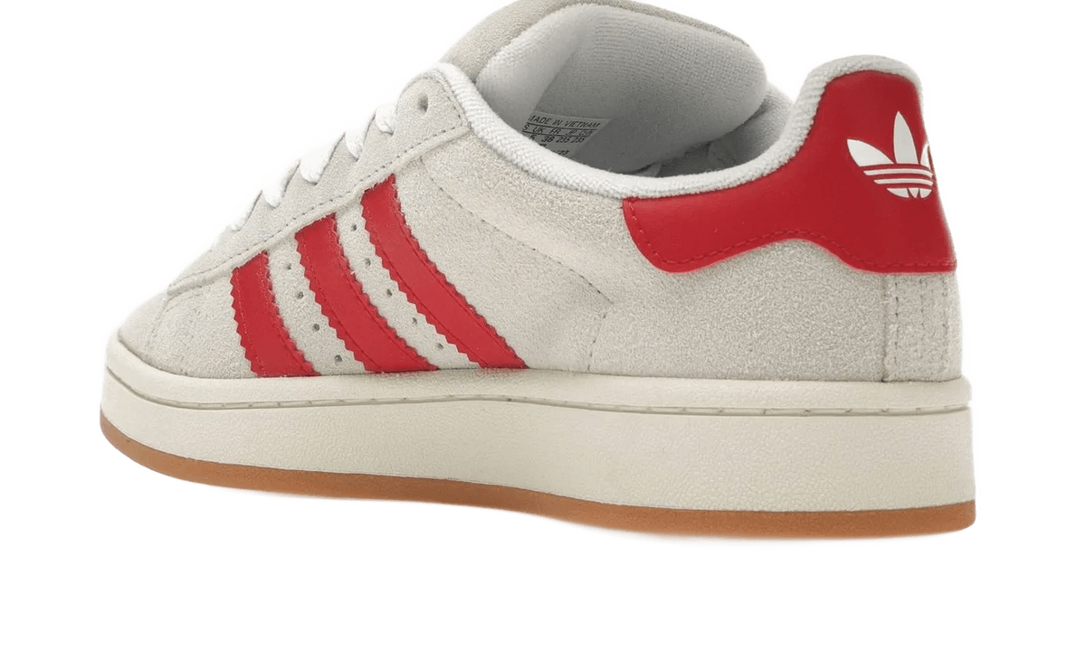 Adidas Campus 00s Crystal White Better Scarlet - GY0037