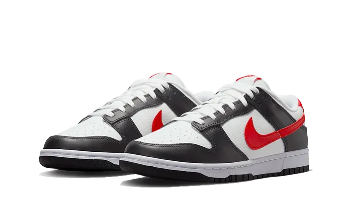 Nike Dunk Low Black White Red - FB3354-001