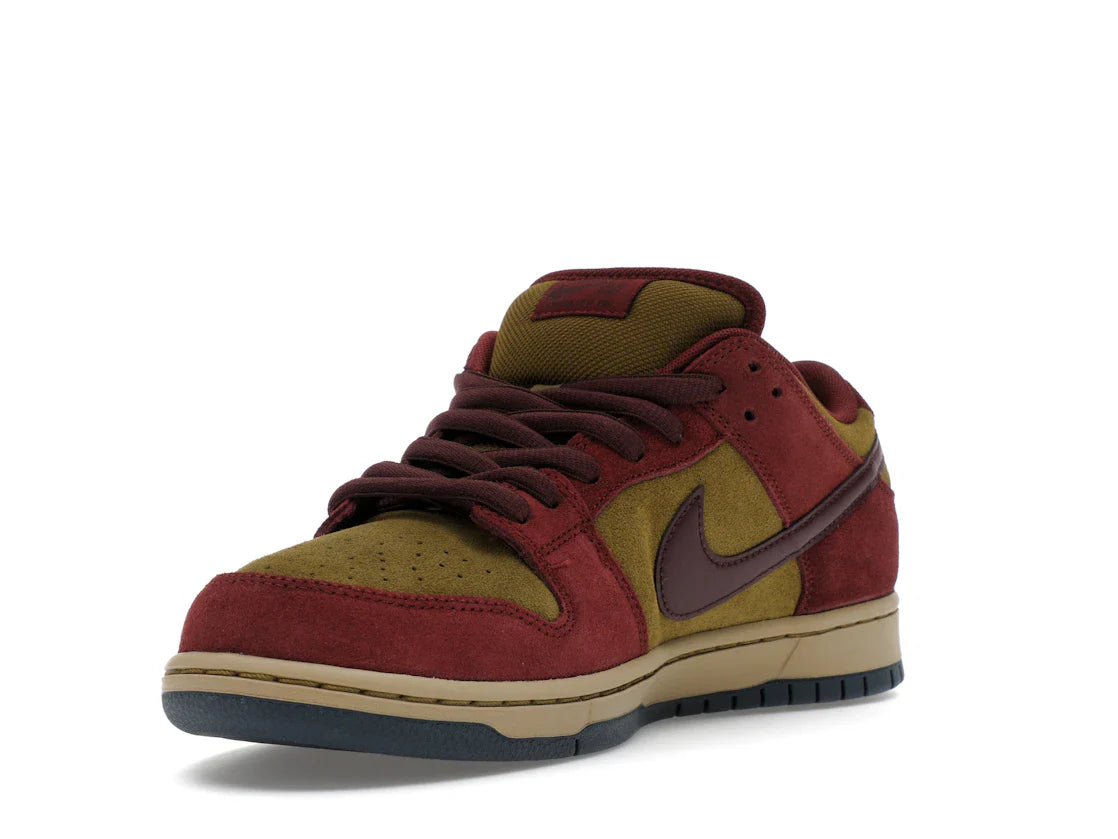 Nike SB Dunk Low Dark Team Red Olive Flak - HQ1625-600