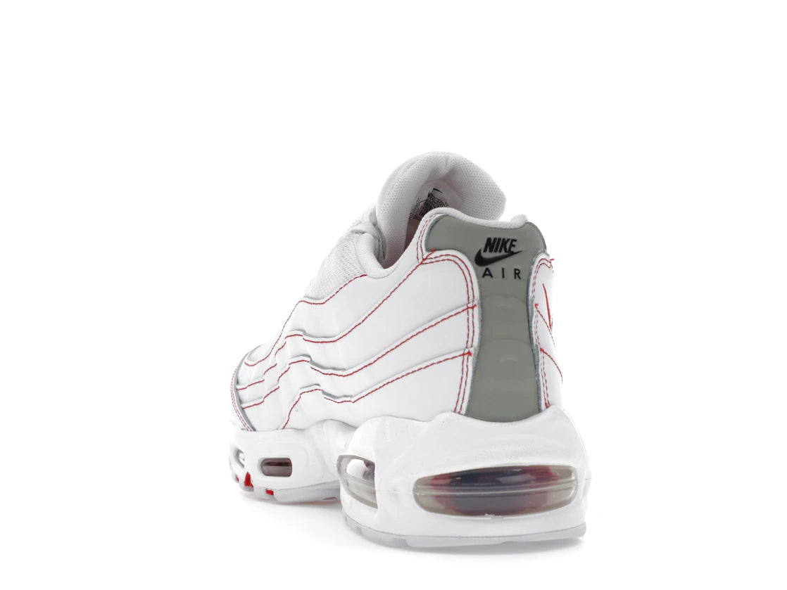 Nike Air Max 95 OG Big Bubble White University Red - IB7936-100