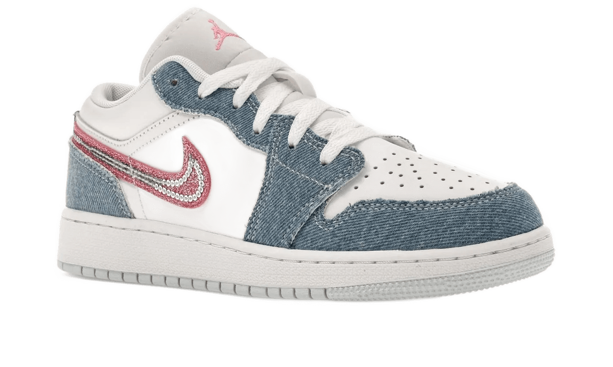 Nike Air Jordan 1 Low SEE Denim Sequin - HQ2001-400