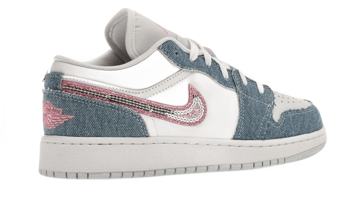 Nike Air Jordan 1 Low SEE Denim Sequin - HQ2001-400