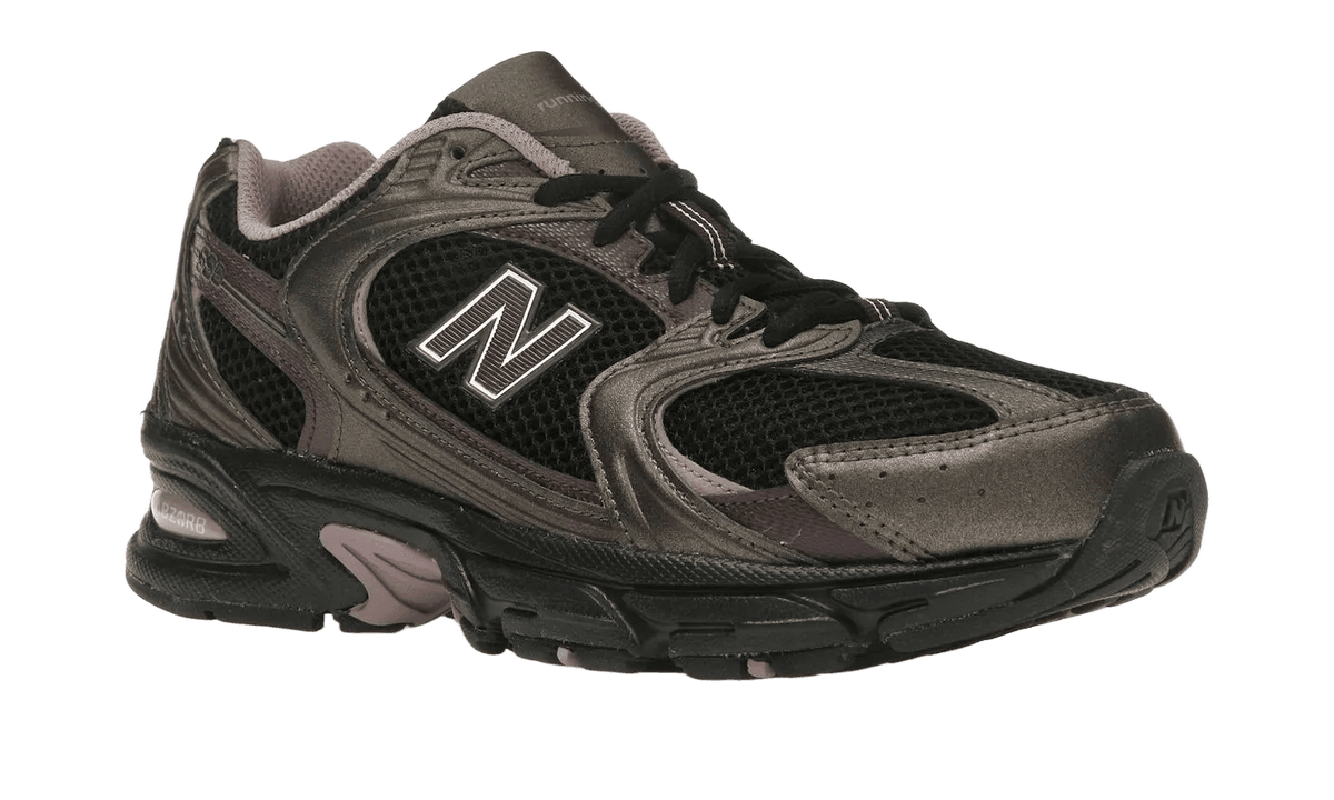 New Balance 530 Black Metallic Plum Brown - MR530ADD