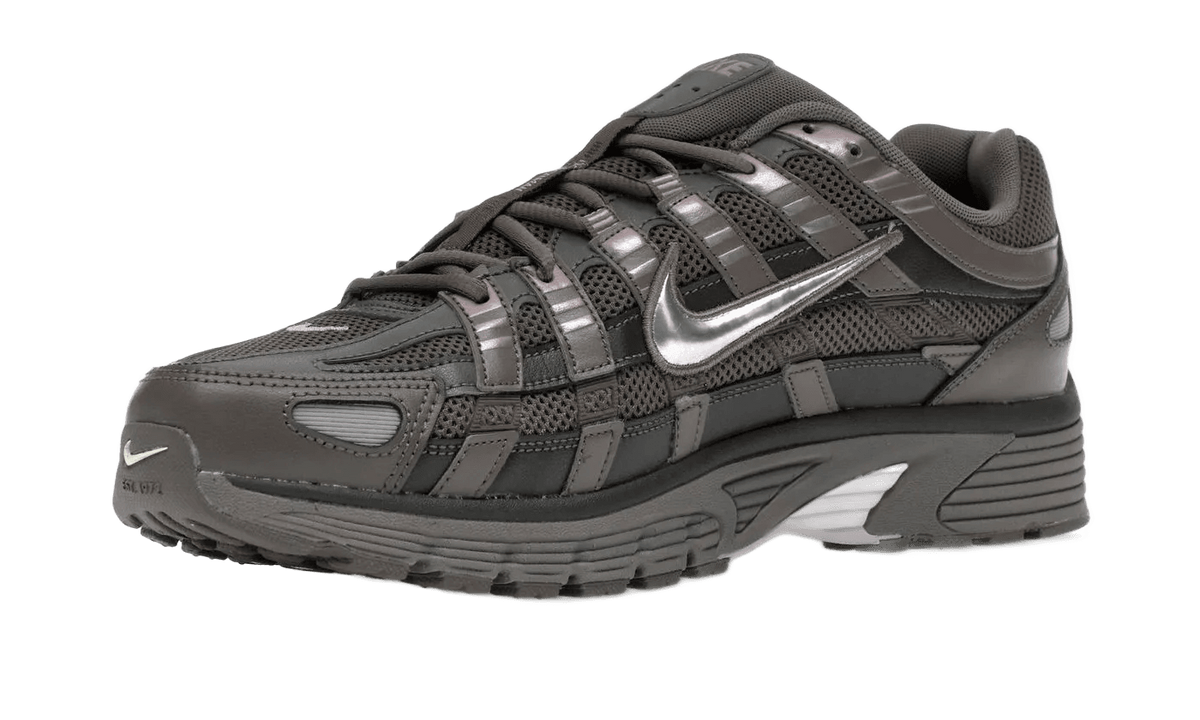 Nike P-6000 Cave Stone Medium Ash Flat Pewter Metallic Silver - CD6404-202