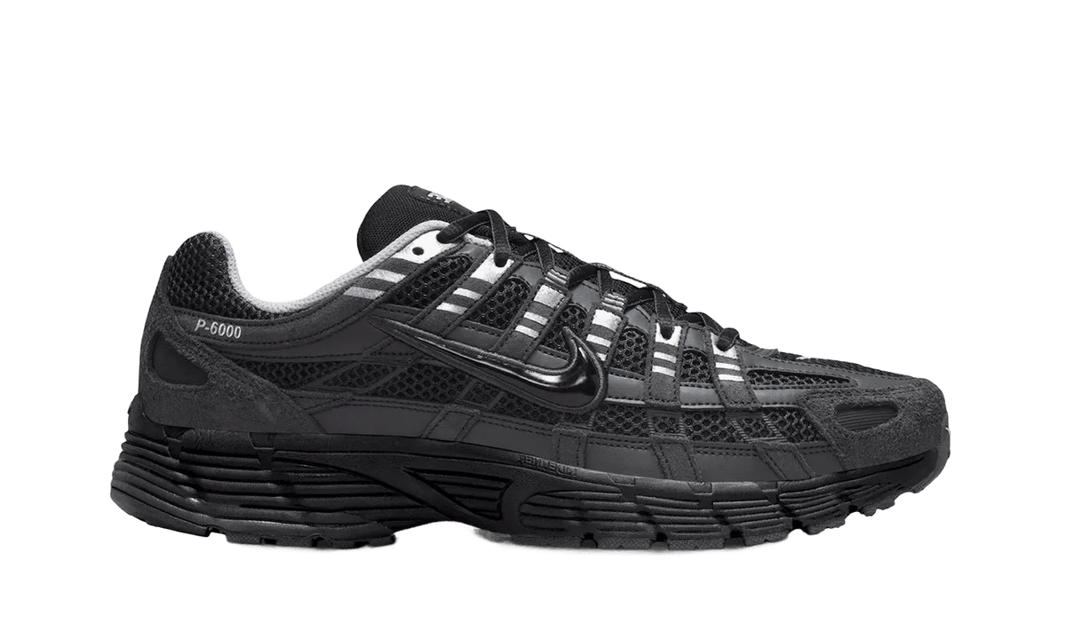 Nike P-6000 Suede Anthracite Metallic Silver - HF0015-002