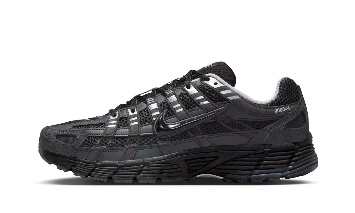 Nike P-6000 Suede Anthracite Metallic Silver - HF0015-002