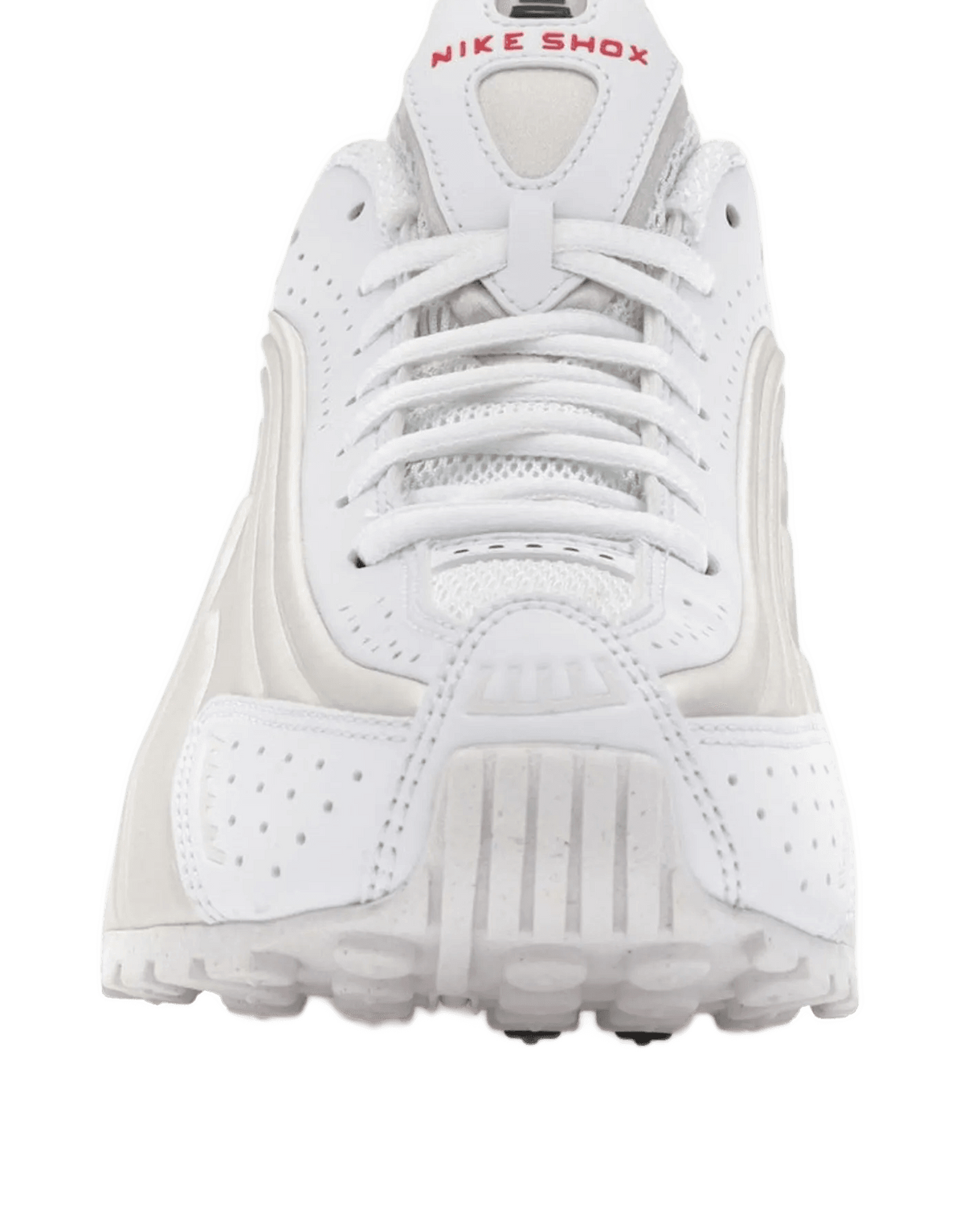 Nike Shox R4 White Phantom Spicy Red - AR3565-103