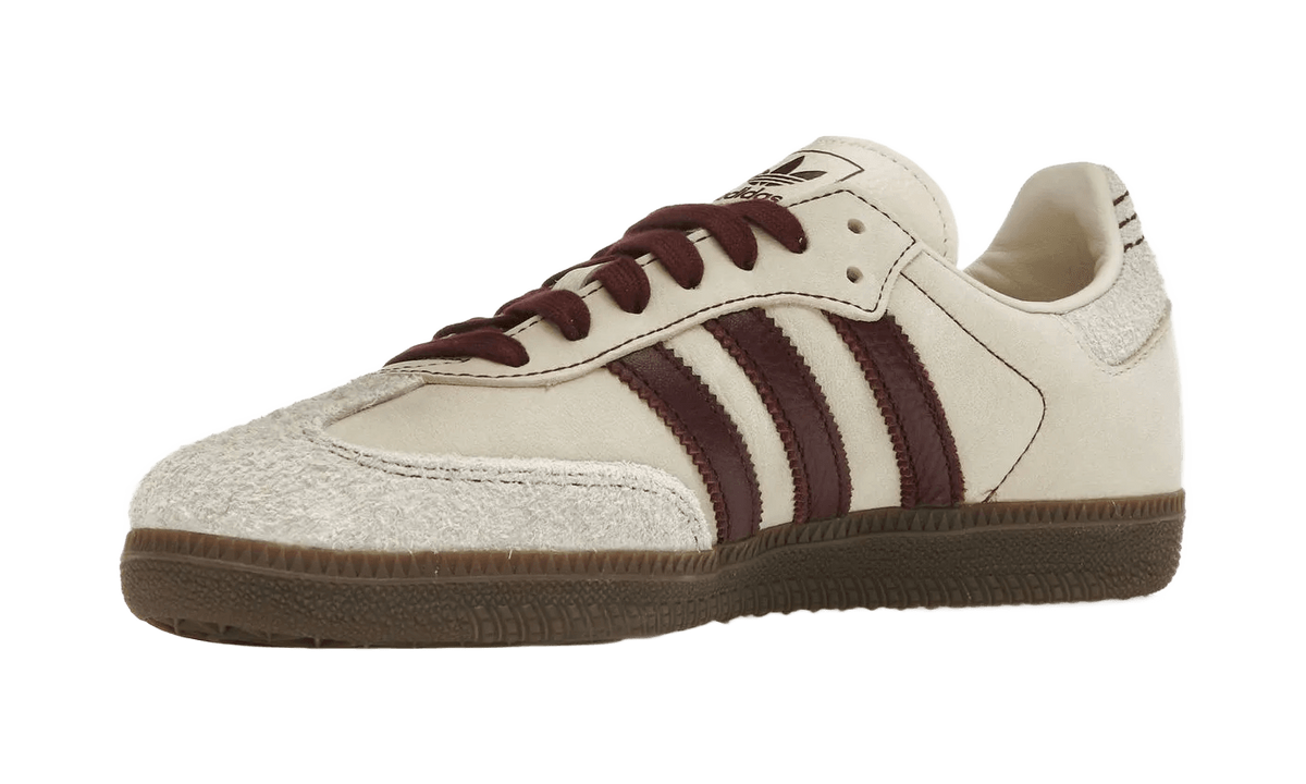 Adidas Samba OG Wonder White Maroon