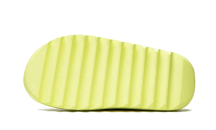 Adidas Yeezy Slide Glow Green (Restock Pair 2022) - HQ6447