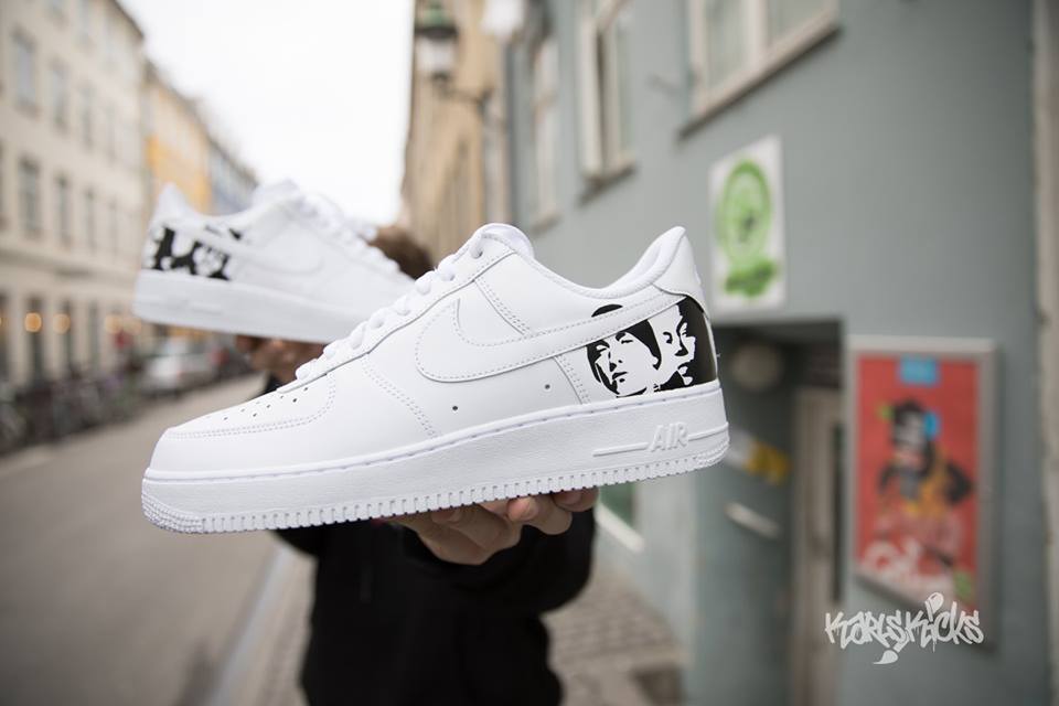 90s Rapper Custom Sneakers