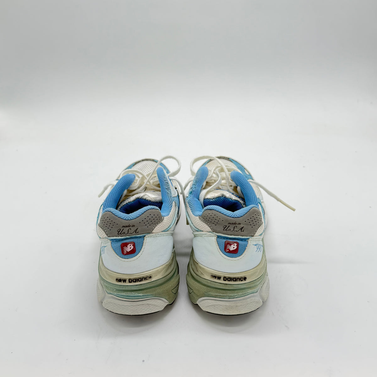 New Balance White Baby Blue EU 36