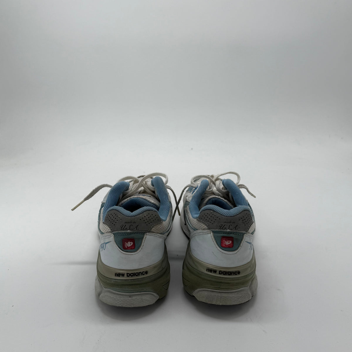 New Balance White Baby Blue EU 36