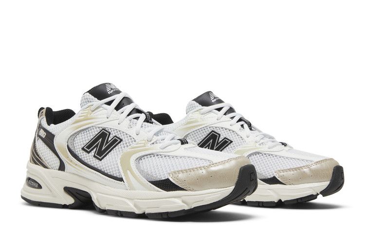 New Balance 530 White Light Gold Metallic - MR530TC