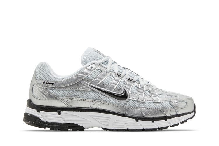 Nike P-6000 Metallic Silver Pure Platinum