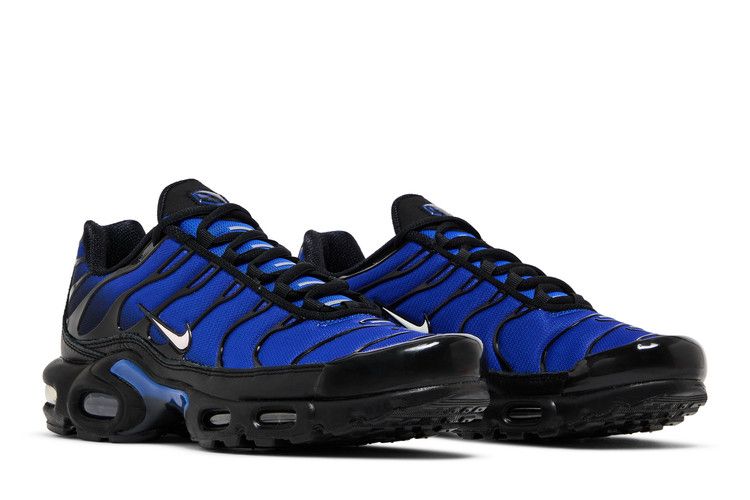Nike Air Max Plus Premium Black Racing Blue - FQ7331-001