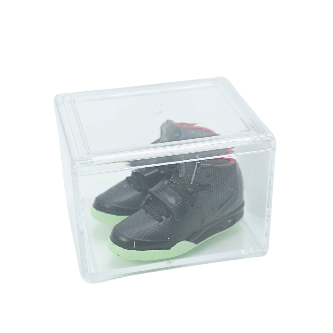Miniature sneakers - Nike Air Yeezy 2 Solar Red