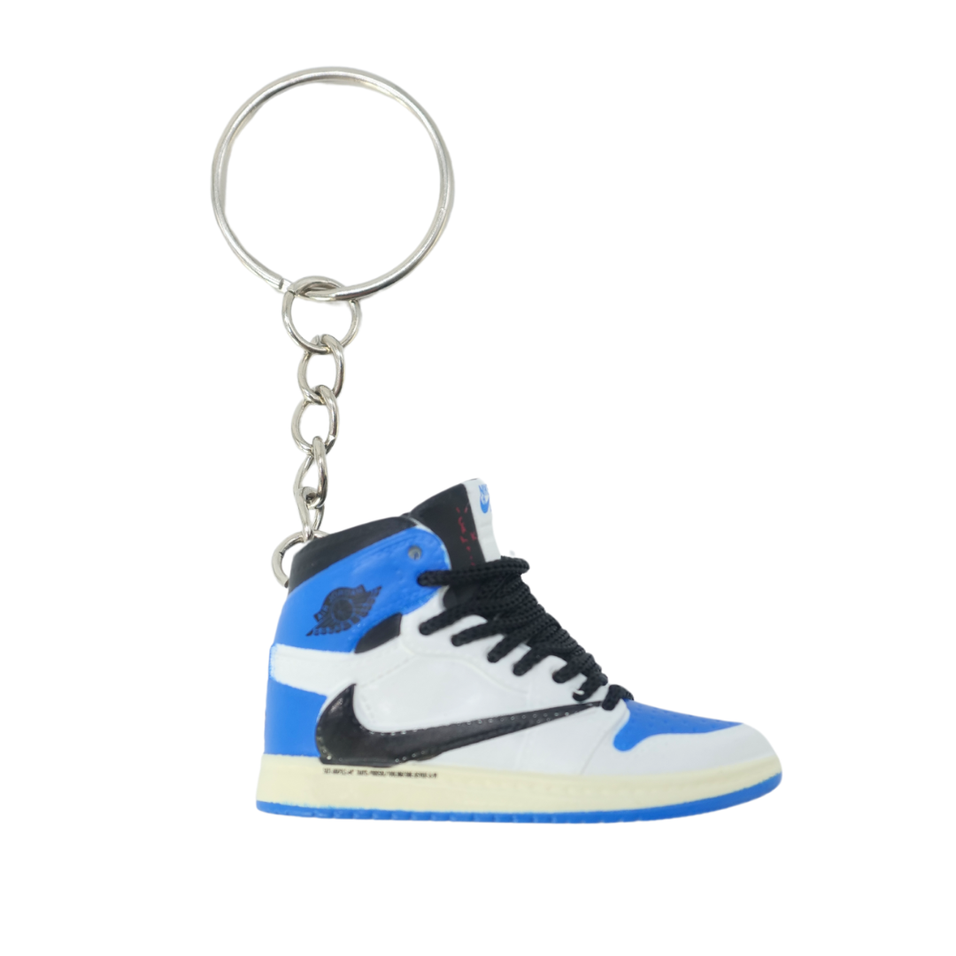 Sneaker keychain - Nike Air Jordan 1 Fragment x Travis Scott