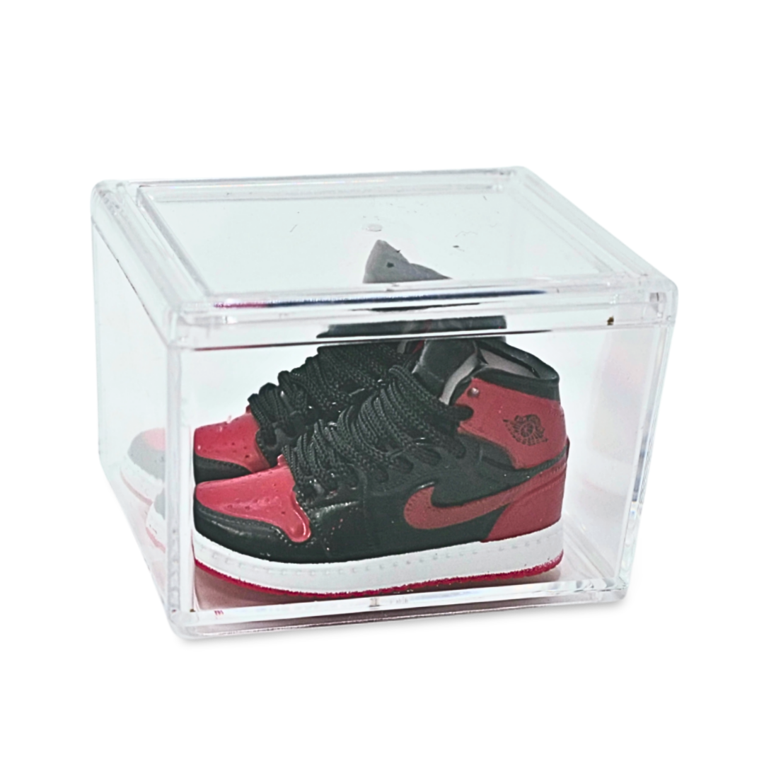 Miniature Sneakers - Nike Air Jordan 1 Patent Bred
