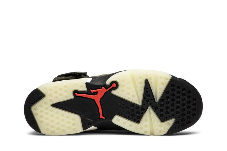 Air Jordan 6 Travis Scott Medium Olive - CN1084-200