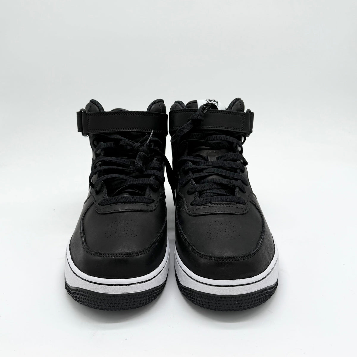 Nike Air Force 1 Mid Stussy Black White EU 46