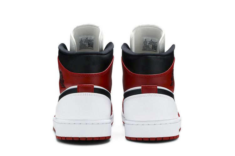 Nike Air Jordan 1 Mid Chicago White - 554275-173