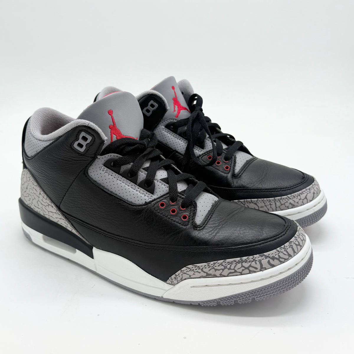 Nike Air Jordan 3 Retro Black Cement EU 45 1/2