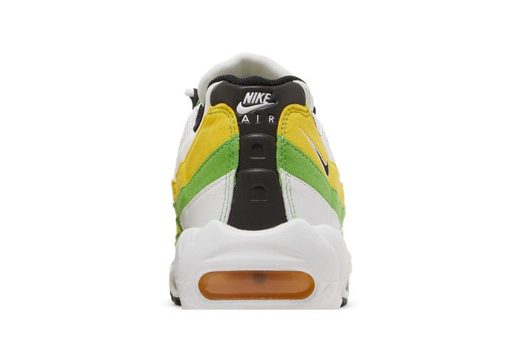 Nike Air Max 95 Essential White Green Apple Tour Yellow - DQ3429-100