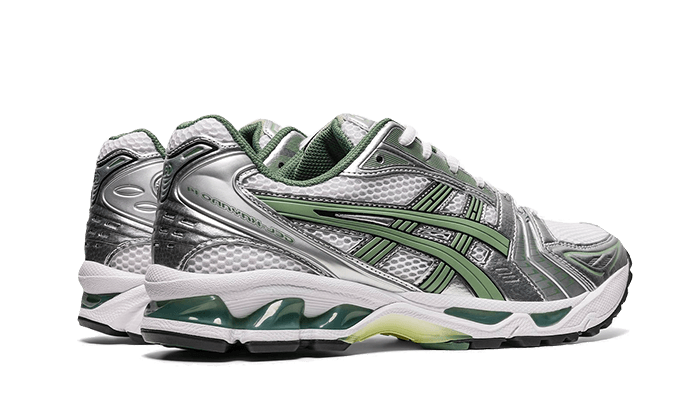 Asics Gel-Kayano 14 White Pure Silver Slate Gray Sage