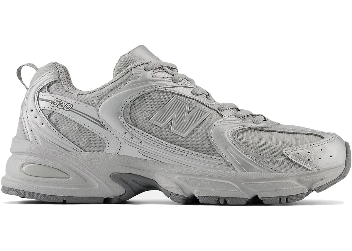 New Balance 530 Silver Metallic Raincloud Polka Dots - U530HFZ