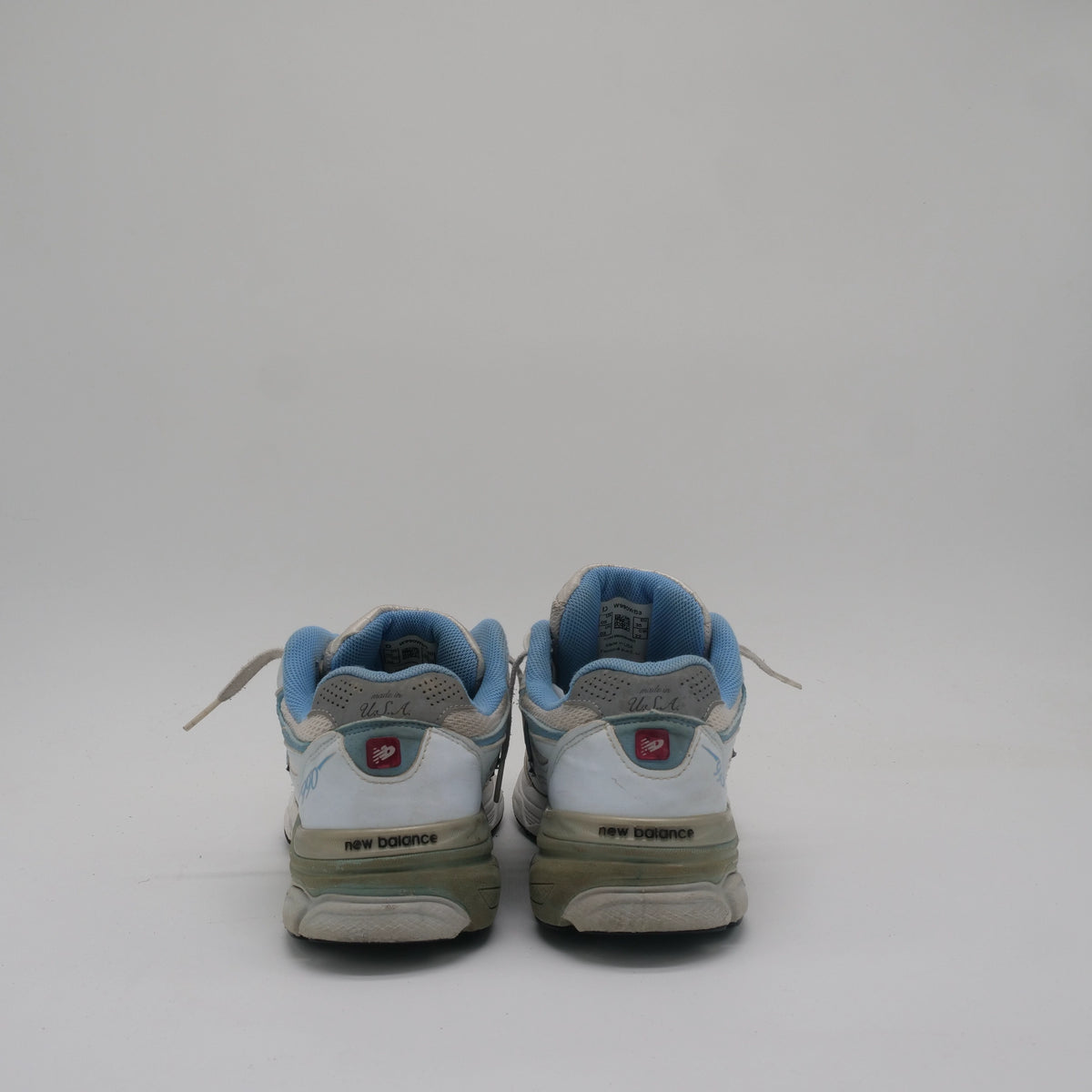 New Balance 990v3 White Baby Blue - EU 36