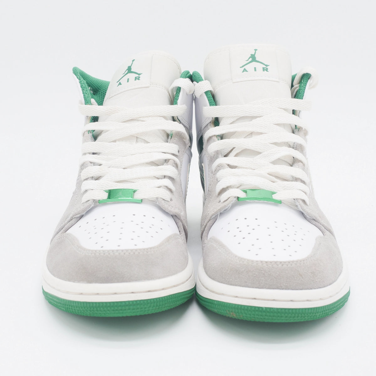 Air Jordan 1 Mid Grey Green - EU 40 1/2