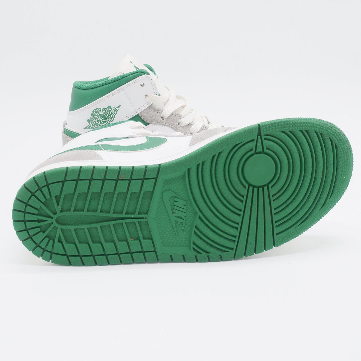 Air Jordan 1 Mid Grey Green - EU 40 1/2
