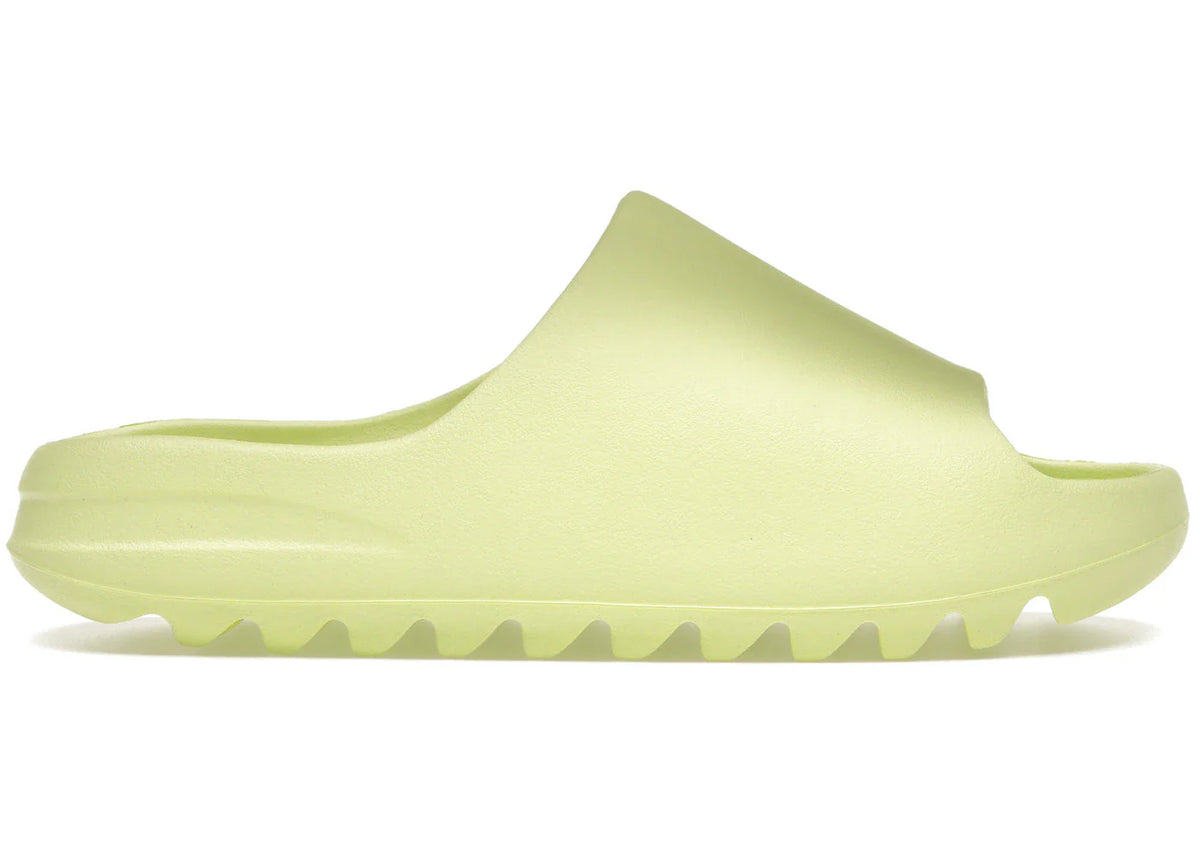Adidas Yeezy Slide Glow Green (Restock Pair 2022) - HQ6447