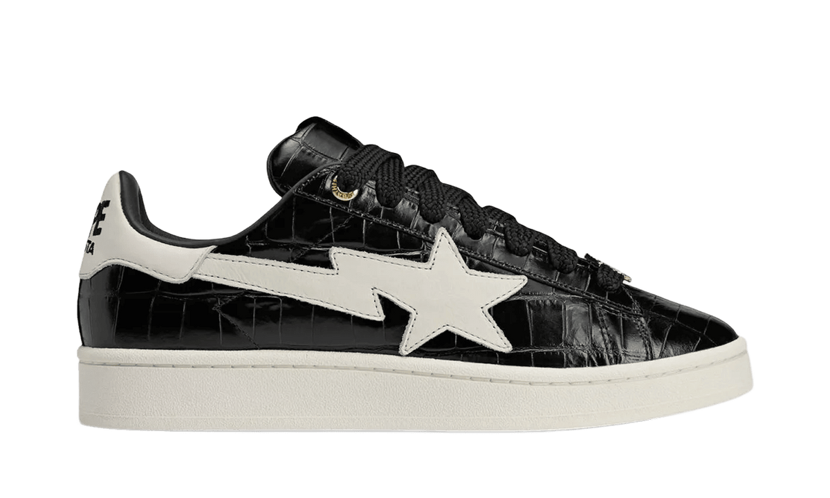 Adidas Campus 00s Bape World Cup Pack Black White - KJ8851