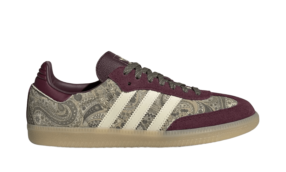 Adidas Samba OG Liberty London Maroon Warm Vanilla - KH9802